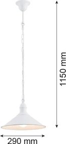 Argon ERBA 630 Függőlámpa 1x15W/E27 IP20