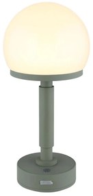 Globo 21034B - LED Újratölthető érintős asztali lámpa HAKU LED/2,5W/5V 2800K zöld