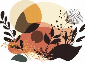 Poszter 91,5x60cm Naplemente a kertben