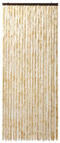 bézs zsenília rovarfüggöny 90 x 220 cm