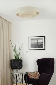 Brilagi - dimmelhető LED mennyezeti lámpatest SHINE LED/24W/230V krémszínű + távirányító