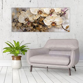 Kép - Orchideák (120x50 cm)