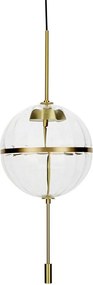 King Home CHAPLIN MD12001-1Y-300 Függőlámpa 1x7,5W/LED 3000K 600LM IP20