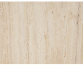 Bézs dohányzóasztal márvány dekorral 75x100 cm Solano – Actona
