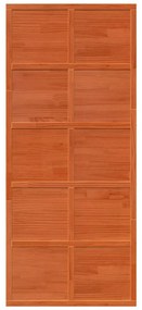 Viaszbarna tömör fenyőfa istálló stílusú ajtó 90x208 cm