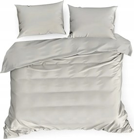 Ágynemű garnitúra 160X200 pamut-szatén sima bézs