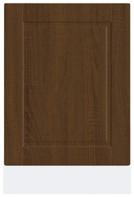 vidaXL mosogatógép panel Porto&quot; Barna tölgy 45x1,5x67cm Méretezett fa&quot;