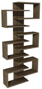 könyvespolc Lotus - Walnut