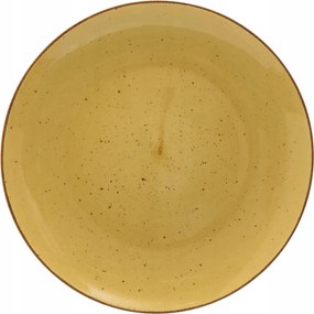 Lubiana Boss Ebédlő Tányér Csempe 1 db Földszín Sárga 27 cm