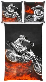 Herding Pamut ágynemű Motorcycle , 135 x 200 cm,80 x 80 cm