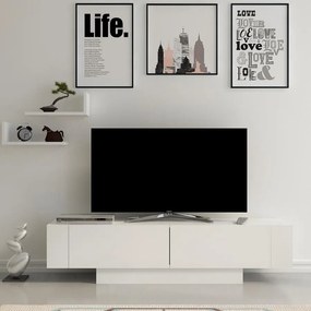 TV szekrény Matera - White, White