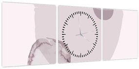 Kép - Lila minimalizmus N⁰2 (órával) (90x30 cm)