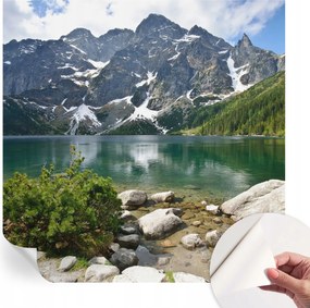 Dekoratív Öntapadós Tapéta Divatos Minták Hegyi tó 250x250 cm