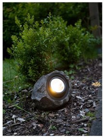 Rocky kültéri napelemes LED lámpa, magasság 16 cm - Star Trading
