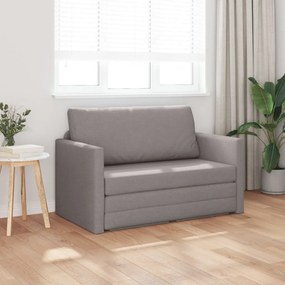 Padló Kanapé Ágy 2 az 1-ben Topszínű 124x71x78 cm Szövet