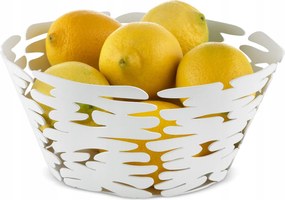 Alessi Barket Tál Gyümölcskosár 21 cm Fehér