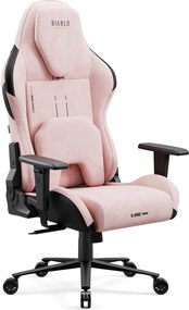Gamer szék Normal Size, fekete-rózsaszín: Diablo X-One Prime Akira Pink