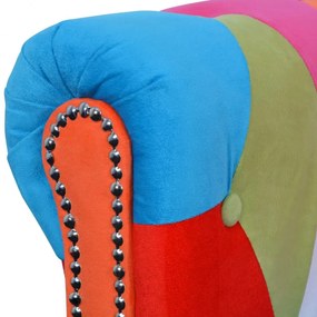 2 személyes szövet Chesterfield kanapé