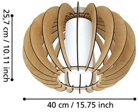 Eglo 95597 - Mennyezeti lámpa STELLATO 1 1xE27/60W/230V