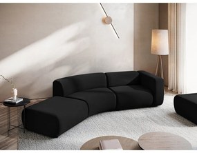 Fekete bársony heverő (bal oldali) Ekahi – Makamii