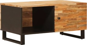 vidaXL Dohányzóasztal Barna 80 x 50 x 40 cm Tömör Mangófát