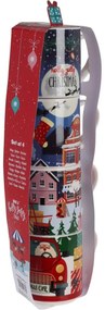 Christmas 4 db-os bögrés készlet, 265 ml, porcelán