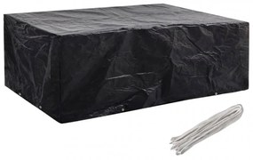 Takaróponyva kerti bútorra, 8 fűzőlyukkal, 242 x 162 x 100 cm