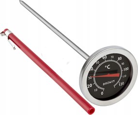 Hőmérő főző füstölőhöz 0-120C hosszú 21cm