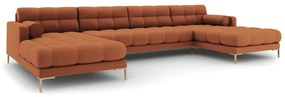 Téglavörös sarokkanapé (U alakú) Bali – Cosmopolitan Design