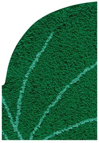 Sötétzöld mosható kézi szövésű pamut gyerek szőnyeg 120x180 cm Monstera Leaf – Lorena Canals