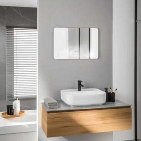 Brilagi - fényerőszabályozható fürdőszobai fűtött tükör háttérvilágítással DIANA LED/13W/230V 40x60 cm IP44