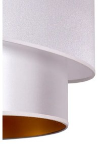 Duolla - Csillár zsinóron PARIS 1xE27/15W/230V á. 40 cm ezüst/arany