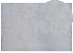 Szürke műnyúlszőrme szőnyeg 160 x 230 cm MIRPUR Beliani