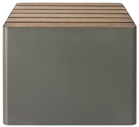 Kultéri asztalka WOODGREEN, többféle - Hobby Flower szín: khaki/sötét fa