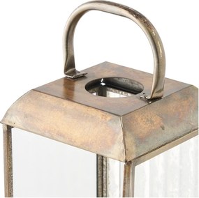 Fém-üveg lámpás (magasság 49 cm) Herslev – House Nordic