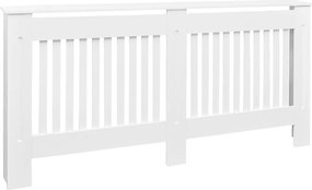 vidaXL MDF radiátor burkolat fehér 172 cm