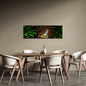 Kép spa dolgokról (órával) (90x30 cm)