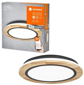 Ledvance - LED Dimmelhető mennyezeti lámpa SMART+ ORBIS WOOD LED/24W/230V Wi-Fi