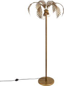 Vintage állólámpa arany 156 cm 2-lámpás - Botanica