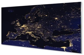 Üvegképek Fény ég térképe 100x50 cm