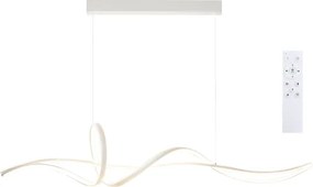 Brilagi - LED dimmelhető kábeles csillár SIGNATURE LED/55W/230V 120x23 cm fehér + távirányító