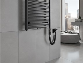 Mexen, Mexen Hades elektromos melegítő 800 x 500 mm, 600 W, czarny - W104-0800-500-2600-70