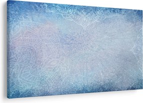 Kép - Mandalák kékszínben (90x60 cm)