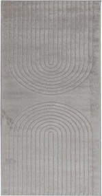 vidaXL Területszőnyegek HUARTE Szürke 150 x 80 cm Poliészter