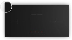 Klarstein Velaire keskeny indukciós főzőlap, elegáns, minimalista, erőteljes, 3 főzőzóna, 5500 W, 80 cm