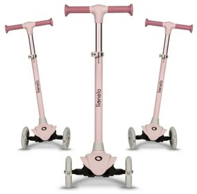 Lionelo - Gyermek roller JESSY 3xAA rózsaszín