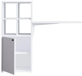 PC asztal Mixity (fehér + fekete). 1089379