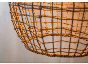 Lucide 03438/35/72 - Csillár zsinóron ALBAN 1xE27/40W/230V bézs