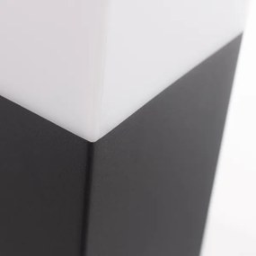 Kültéri lámpa NEW YORK 1xE27/12W/230V IP44, 44 cm, antracit