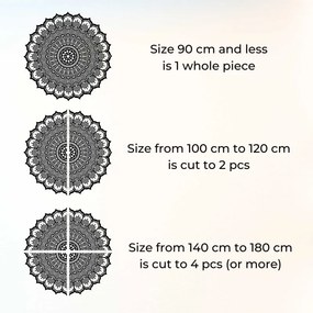 Gyógyító mandala a falon - Elegáns dekoráció az Ön belső terébe | LEER